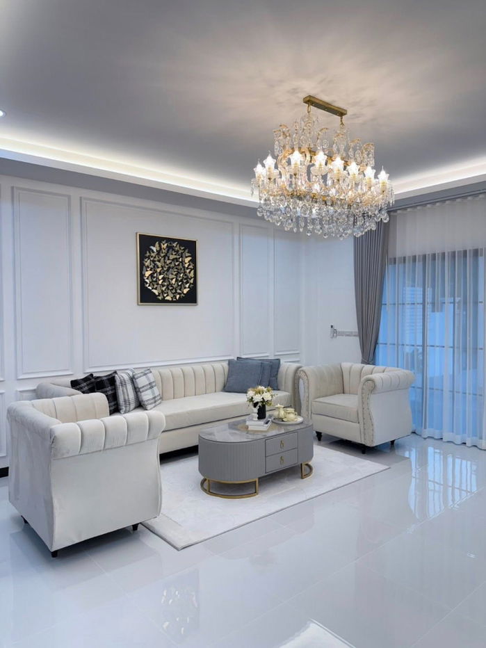 รูป บ้านเดี่ยวสองชั้นสร้างใหม่สวยมาก 5 ห้องนอน 7 ห้องน้ำ สระว่ายน้ำส่วนตัว สวนรอบบ้าน พร้อมอยู่ - รูปที่ 9/28