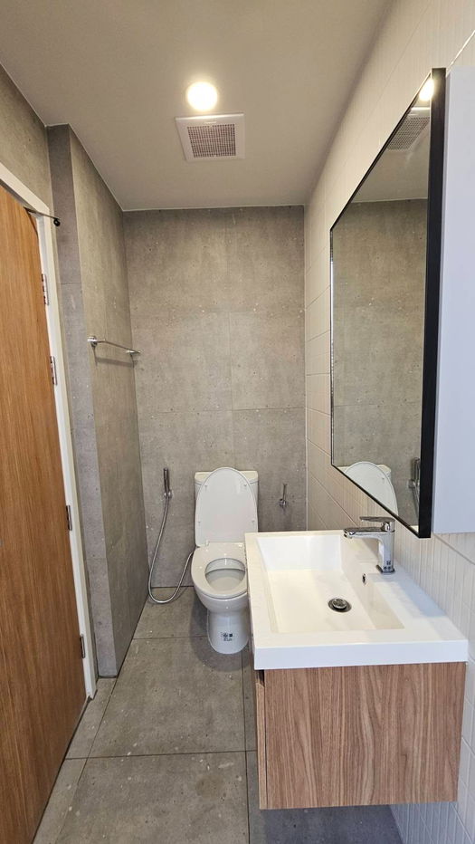 รูป วิวแม่น้ำ ห้องใหม่ NUE Riverest Ratburana (นิว ริเวอร์เรสต์ ราษฎร์บูรณะ)  47 ตรม.  2ห้องนอน 2 ห้องน้ำ ชััน 16 - รูปที่ 13/14