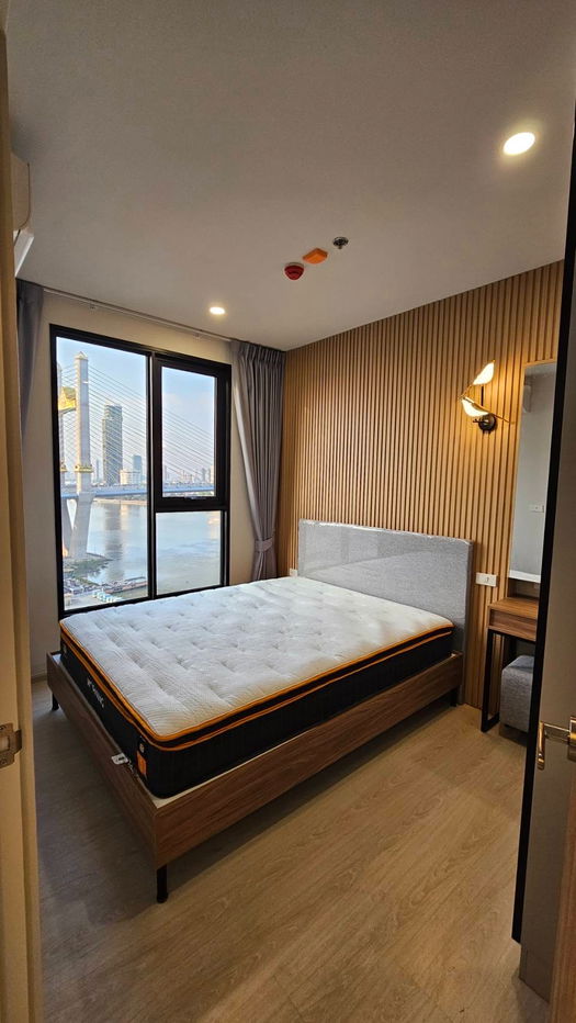 รูป วิวแม่น้ำ ห้องใหม่ NUE Riverest Ratburana (นิว ริเวอร์เรสต์ ราษฎร์บูรณะ)  47 ตรม.  2ห้องนอน 2 ห้องน้ำ ชััน 16 - รูปที่ 7/14