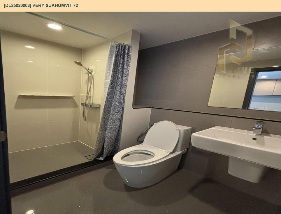 รูป DL25020003 ให้เช่าคอนโด เวรี่ สุขุมวิท 72 (Very Sukhumvit 72) ใกล้ BTS แบริ่ง พร้อมเข้าอยู่ โทรด่วน 0800343450 LineID @655ebbvc - รูปที่ 7/8