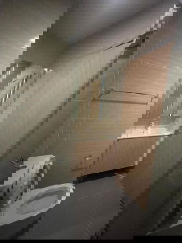 รูป คอนโดเลี้ยงสัตว์ได้ ให้เช่า คอนโด M จตุจัดร ตึก B ชั้น 27 แบบ 1 ห้องนอน 30 ตรม. มีเครื่องซักผ้า  - รูปที่ 5/7