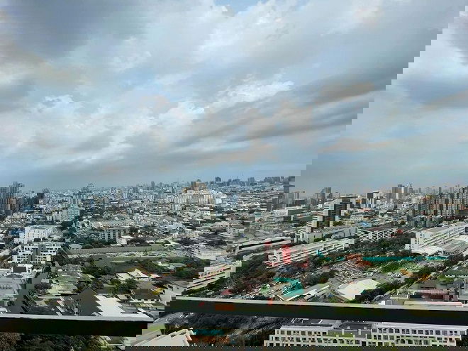 รูป คอนโดเลี้ยงสัตว์ได้ ให้เช่า คอนโด M จตุจัดร ตึก B ชั้น 27 แบบ 1 ห้องนอน 30 ตรม. มีเครื่องซักผ้า  - รูปที่ 7/7