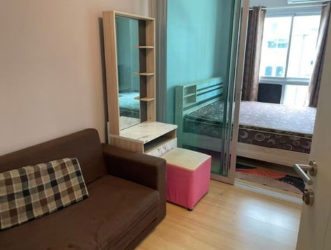 ว่าง 1 กพ 69🔵🔵🔵คอนโดพลัม เฟส1 แจ้งฯ ติดรถไฟฟ้า 23 ตร.ม.ตึกD ชั้น 3🔵🔵🔵