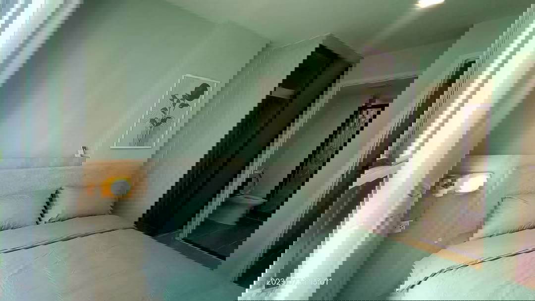 รูป แอทโมซ คาแนล รังสิต 1B1B ชั้น 4 ตึก C ขนาด 28 ตร.ม เช่า 13,000 บาท/เดือน Ready to move in - รูปที่ 6/10