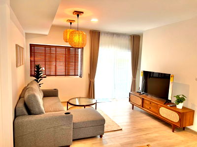 ทาวน์โฮมให้เช่า : ปล่อยเช่า ทาวน์โฮมแต่งสวย Indy 2 บางนา รามคำแหง 2