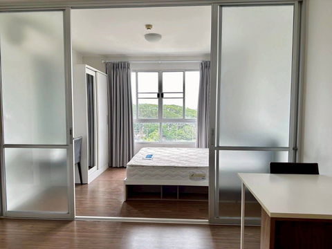 ปล่อยเช่า D condo nim ติดเซ็นทรัลเฟส ว่างพร้อมอยู่ 