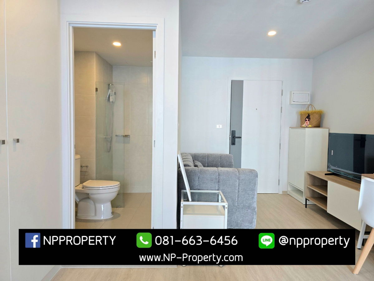 รูป  ราคาเช่า 7,000 บาท/เดือน 💸  🧺 พร้อมเครื่องซักผ้าในห้อง!  🌳 ห้องพิเศษ วิวสวนกว้างกว่าใคร โล่งกว่าเห็นชัด! 🌳  มองแล้วสบายตา เหนือกว่าตึกอื่นจริง ๆ - รูปที่ 8/15