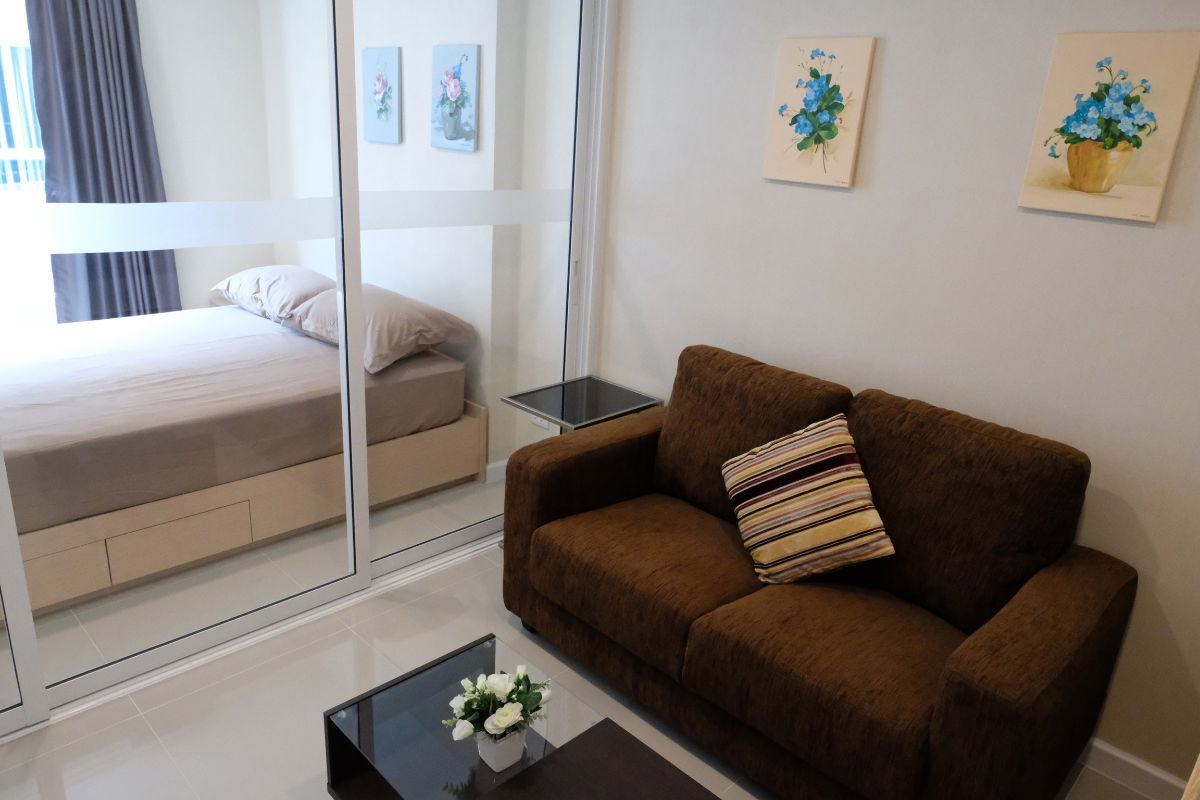 รูป ขาย JW Condo @Donmueng แต่งครบพร้อมอยู่ ราคาดี ขนาด 28.5 ตรม - รูปที่ 10/11