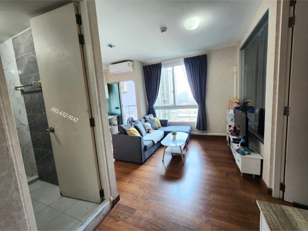 รูป  🌾🌾🌾 ให้เช่าคอนโด Parkland รัชดา-ท่าพระ (( 35 ตรม / 8999 ต่อเดือน / ห้องสวยติดวอลเปเปอร์ / วิวสระว่ายน้ำ )) ใกล้ BTS ตลาดพลู - รูปที่ 8/11