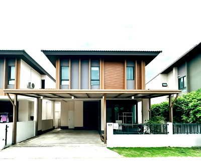 Houses for sale Nonthaburi : ST0062 | For Sale: Japanese-style house, Anabuki, Thana Habitat 💰 Only 7.19 million baht (Transfer fees included)