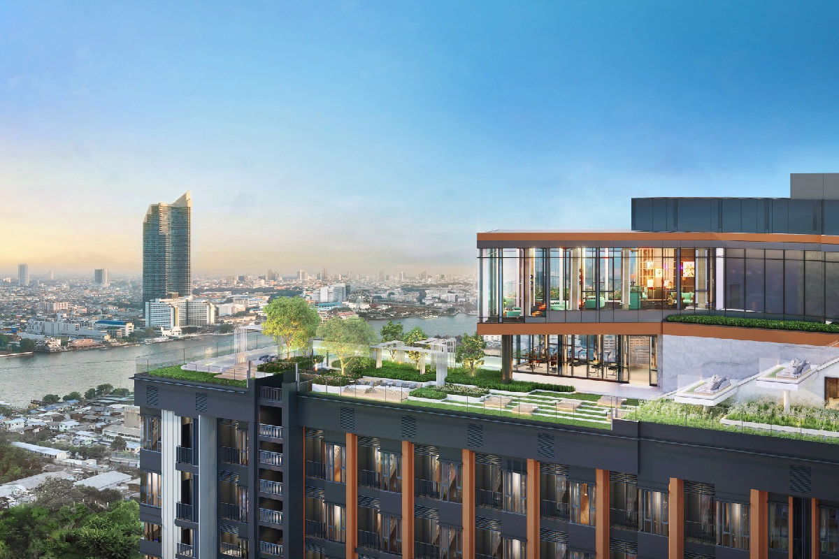 รูป ขายคอนโด มือ 1 จากโครงการ Life Charoennakhon Sathorn  | ติดต่อฝ่ายขาย : 061-6598997- Line OA : @Newlight (มี@) - รูปที่ 2/5