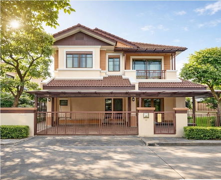 ให้เช่าคฤหาสน์ เศรษฐสิริ 3นอน วงแหวน สุขาภิบาล2 เสรีไทย 67 นิคมบางชันจากแสนสิริ สังคมดี เงียบสงบ 72ตรว. 250ตรม. 3นอน 3น้ำ