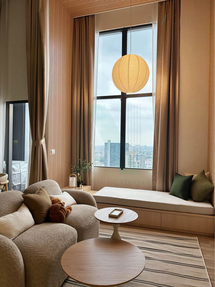 รูป 🎊 ให้เช่าคอนโด ไซมิส สุขุมวิท 48 อาคาร 1 ชั้น 24 Duplex 2 ห้องนอน ขนาด 78 ตรม ใกล้ บิ๊กซี เอ็กซ์ตร้า อ่อนนุช - รูปที่ 3/8