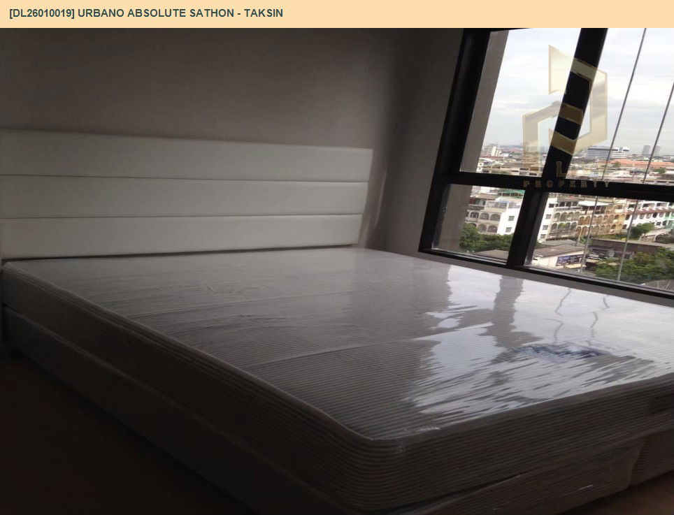 picture DL26010019 Condo for rent, Urbano Absolute Sathon - Taksin near BTS Krung Thon Buri, ready to move in, call urgently 0638692663 LineID @257sxzzu - 2/13