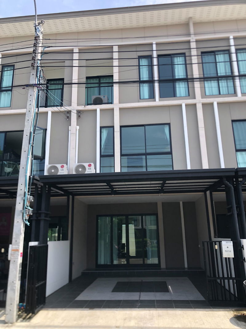 ทาวน์โฮมให้เช่า : 🏢#MT2307_319 🏢💥ด่วน💥ว่างชัวร์ รีบคลิก ก่อนหลุดมือ‼️ 𝗙𝗼𝗿 𝗥𝗲𝗻𝘁4️⃣7️⃣ k.🔥🔥โครงการ  พาทิโอศรีนครินทร์พระราม9