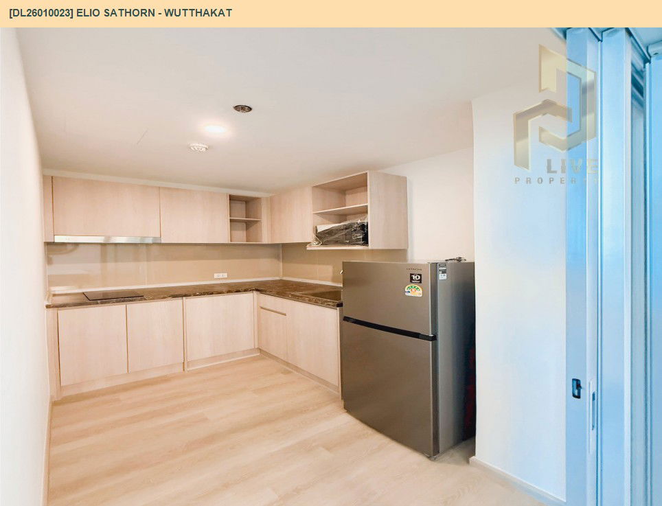 picture DL26010023 Condo for rent, Elio Sathorn - Wutthakat near BTS Wutthakat, ready to move in, call urgently 0656133286 LineID @897iyzll - 17/21