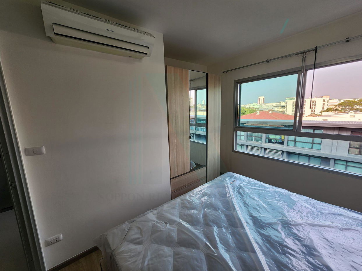 รูป 🎊 ให้เช่าคอนโด แอสปาย ลาดพร้าว 113 อาคาร 1 ชั้น 6 1 ห้องนอน ขนาด 29.00 ตรม ใกล้ เดอะมอลล์ บางกะปิ - รูปที่ 7/8