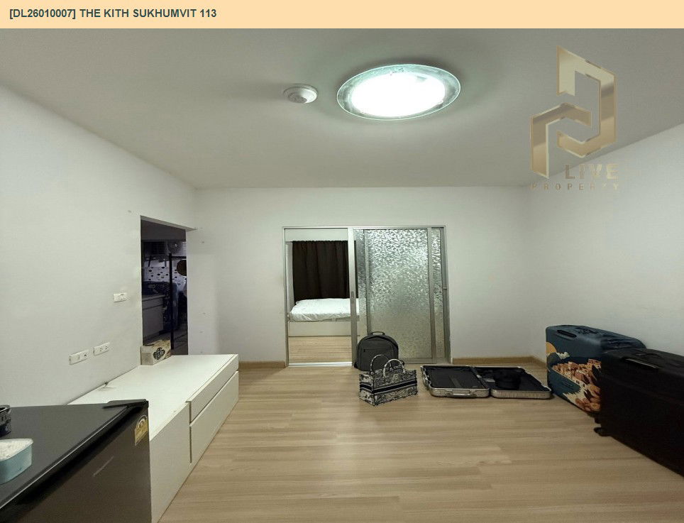 picture DL26010007 Condo for rent, The Kith Sukhumvit 113 near BTS สำโรง, ready to move in, call urgently 0653619502 LineID @534wlwof - 11/12