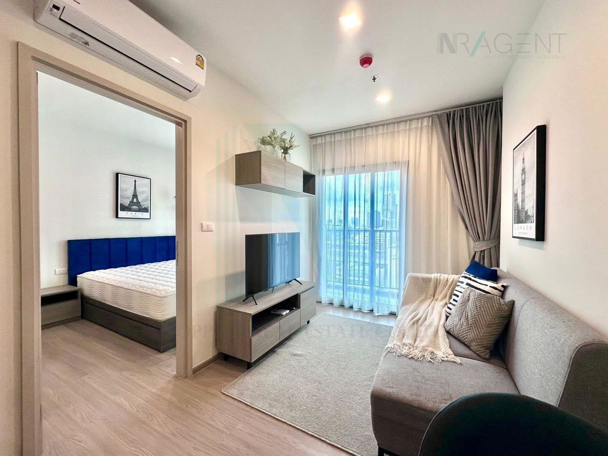 รูป 🎊 ให้เช่าคอนโด เดอะ เบส เพชรบุรี - ทองหล่อ อาคาร 1 ชั้น 10 1 ห้องนอน ขนาด 34 ตรม ใกล้ MRT เพชรบุรี - รูปที่ 5/8