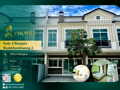 Houses for rent : IJ04337 - Indy 2 Bangna - Ramkhamhaeng 2