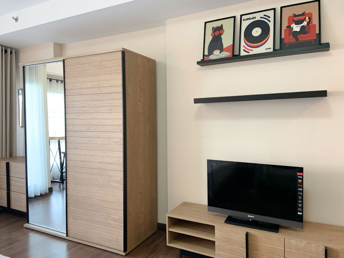 รูป ให้เช่าคอนโดมิเนียม   1 ห้องนอน   1 ห้องน้ำ    1 ห้องครัว  1  ที่จอดรถ - รูปที่ 6/13