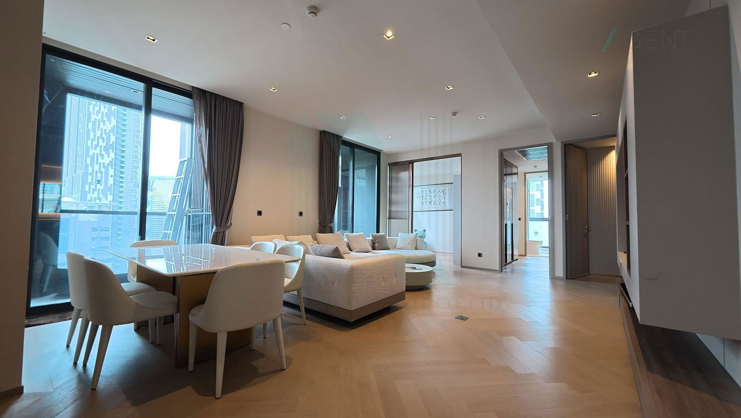 รูป 🎊 ให้เช่าคอนโด เดอะ รีเซิร์ฟ สาทร อาคาร 1 ชั้น 23 4 ห้องนอน ขนาด 182.00 ตรม ใกล้ BTS ศาลาแดง - รูปที่ 5/8