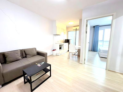 คอนโดให้เช่า : Fuse sense Bangkae | ราคา 8,000 บาท | ห้องพร้อมอยู่ ใกล้ MRT หลักสอง มีรถเมย์ เดินทางสะดวก