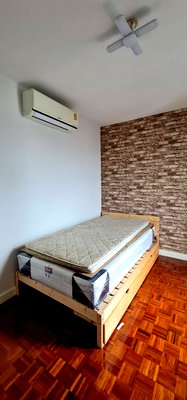 เช่าคอนโด เมืองทองธานี : คอนโดฯ ริเวียร่า   2 ผัง D ขนาด 2ห้องนอน 2ห้องน้ำ 1ห้องอาหาร  1ห้องรับแขก 2ระเบียง ชั้น10 วิวโล่ง แอร์ 4ตัว ครบทุกห้อง  100 ตารางเมตร 