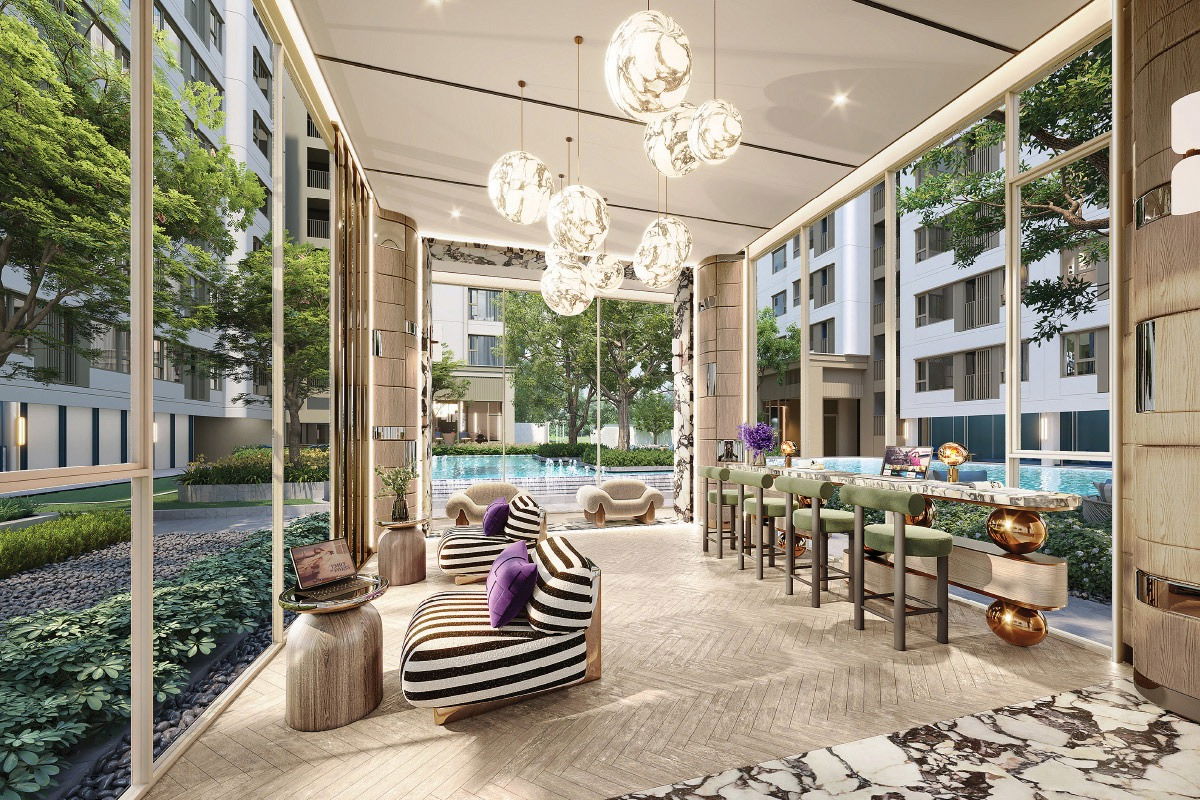 รูป ขายคอนโด มือ 1 จากโครงการ LIFE สาทร - นราธิวาส 22 | ติดต่อฝ่ายขาย : 061-6598997- Line OA : @Newlight (มี@) - รูปที่ 9/16