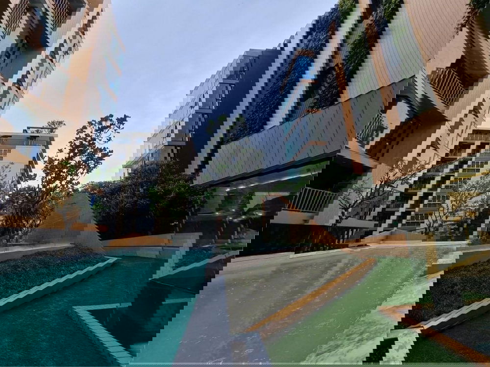 รูป Call : 064-936-3535 Condo Quintara Arte Sukhumvit 52 ใกล้ BTS อ่อนนุช 43.5 ตารางเมตร 1 Bed Plus ชั้น5 ตกแต่งครบ - รูปที่ 9/14