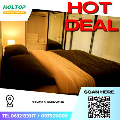 Condos for rent : #Z3925💥 020169 🔥 Condo for Rent: Siamese Sukhumvit 48