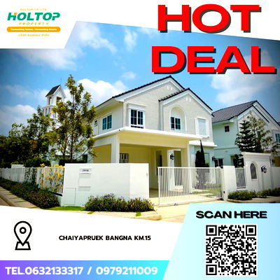 Houses for rent Bang Plee Samut Prakarn : #Z3929💥 020169 🔥House for Rent, Chaiyapruek Bangna KM.15