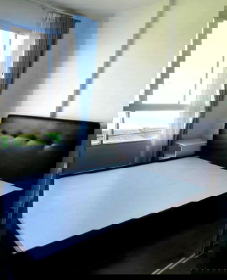 Condos for rent Rayong : D condo noenphra rayong floor 4B view