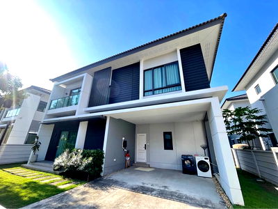 ขายบ้านเดี่ยว : ขายบ้านเดี่ยว 2 ชั้น หมู่บ้าน เซนโทร ราชพฤกษ์ 345 56 ตารางวา