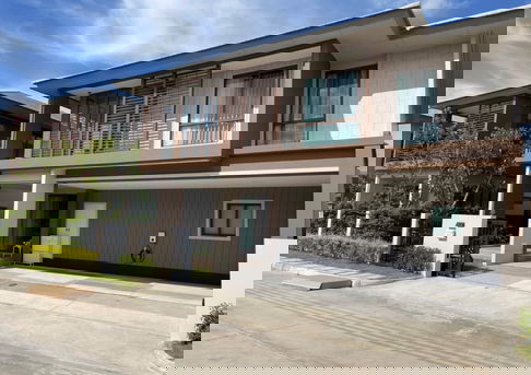 #A124266 ✅ 3/1/69  ให้เช่าบ้านเดี่ยว Burasiri Krungthep Kreetha 📲📢สอบถาม ld line @condoboy