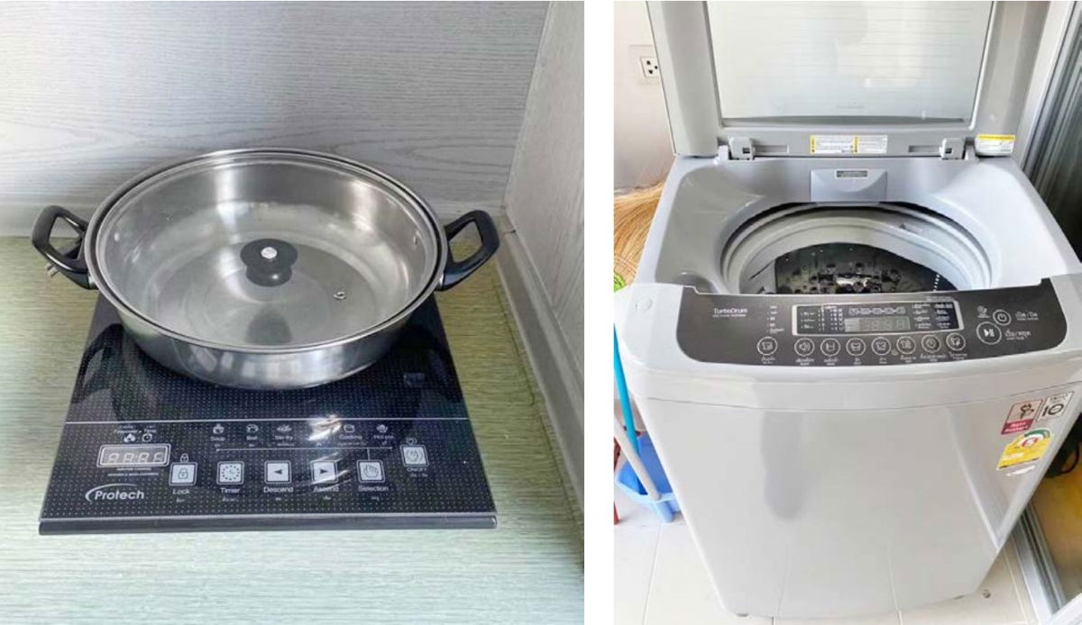 รูป ให้เช่าคอนโดทองหล่อ ห้องสตูดิโอ 34.5 ตรม. เฟอร์ครบ ใกล้ท่าเรือ ใกล้BTS - รูปที่ 9/10