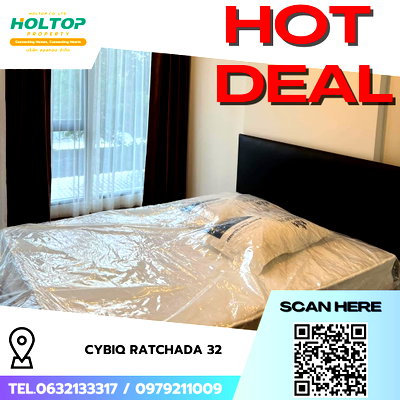 Condos for rent : #R8549 🎉 030169 Condo for rent: Cybiq Ratchada 32