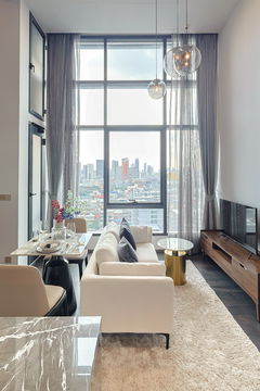 Conner Ratchathewi For Rent full decoration at 9th Floor (South) - Accept Pet Friendly