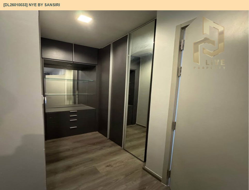 รูป DL26010033 ให้เช่าคอนโด นายน์ บาย แสนสิริ (Nye by Sansiri) ใกล้ BTS วงเวียนใหญ่ พร้อมเข้าอยู่ โทรด่วน 0656133286 LineID @897iyzll - รูปที่ 8/9
