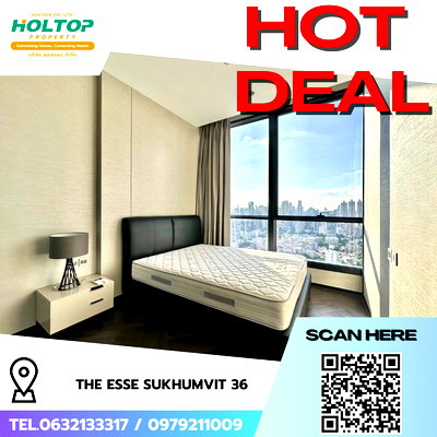Condos for rent : #R8566 🎉 030169 Condo for rent: THE ESSE Sukhumvit 36