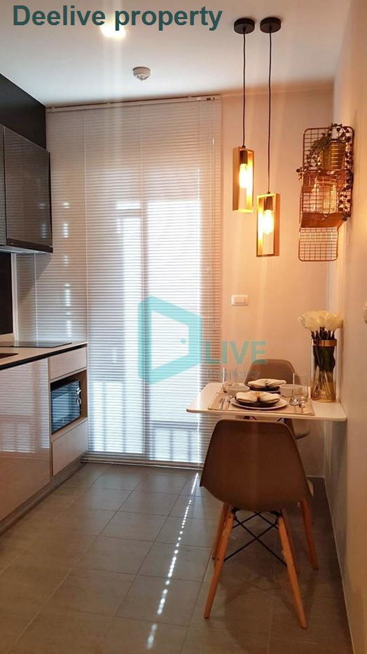 picture DL007541 Condo for rent, The Base Garden Rama 9 near ARL Ramkhamhaeng, ready to move in, call urgently 0638692663 LineID @162cjixi - 2/8