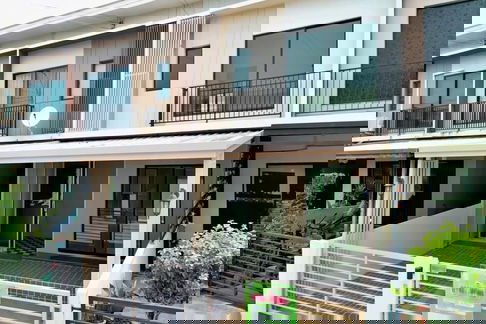 Townhome for sale, The Connect Wongwaen - Ramintra 2 near Chalongrat Expressway and MRT Pink Line (Outer Ring Road-Ram Inthra Station)