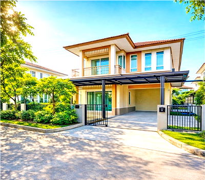 เช่าบ้านเดี่ยว เขตคลองสามวา : ถูกที่สุดใน หมู่บ้านซาฟารี รร.สาธิตพัฒนา500 ม. เตียงนอนครบทุกห้อง ให้เช่าบ้านเดี่ยว 2ชั้น 50ตรว 3นอน 4แอร์ 3น้ำ เฟอร์ครบทั้งหมด