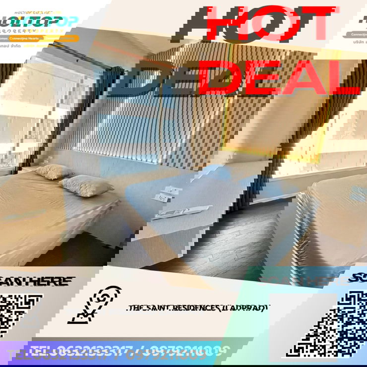 รูป #Z3936💥 020169 🔥ให้เช่าคอนโด The Saint Residences (ladprao) - รูปที่ 1/13