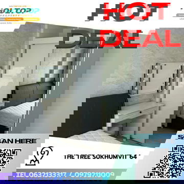 #R8548 🎉 030169 Condo for rent: The Tree Sukhumvit 64