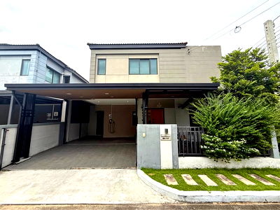 ขายบ้านเดี่ยว :  ขายบ้านเดี่ยว 2 ชั้น หมู่บ้านเวนิว เวสต์เกต 38 ตารางวา