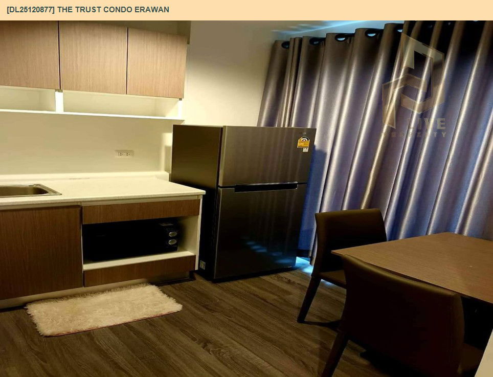 picture DL25120877 Condo for rent, The Trust Condo Erawan near BTS Chang Erawan, ready to move in, call urgently 0638692663 LineID @257sxzzu - 4/5