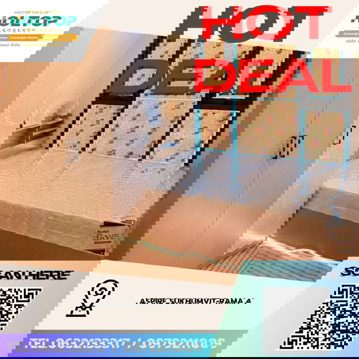 รูป #Z3934💥 020169 🔥ให้เช่าคอนโด Aspire Sukhumvit-Rama 4 - รูปที่ 1/8