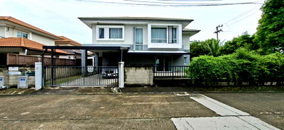 ขายบ้านเดี่ยว : ขายด่วนบ้านเดี่ยว หมู่บ้านคาซ่าวิลล์ รามอินทรา-หทัยราษฎร์ พื้นที่ 96.6 ตรว. หลังมุม ติดถนนเมนหลัก โครงการคุณภาพ ขายถูกที่สุดในหมู่บ้าน 