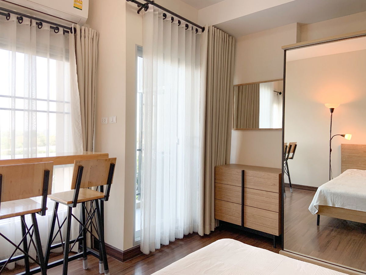 รูป ให้เช่าคอนโดมิเนียม   1 ห้องนอน   1 ห้องน้ำ    1 ห้องครัว  1  ที่จอดรถ - รูปที่ 4/13